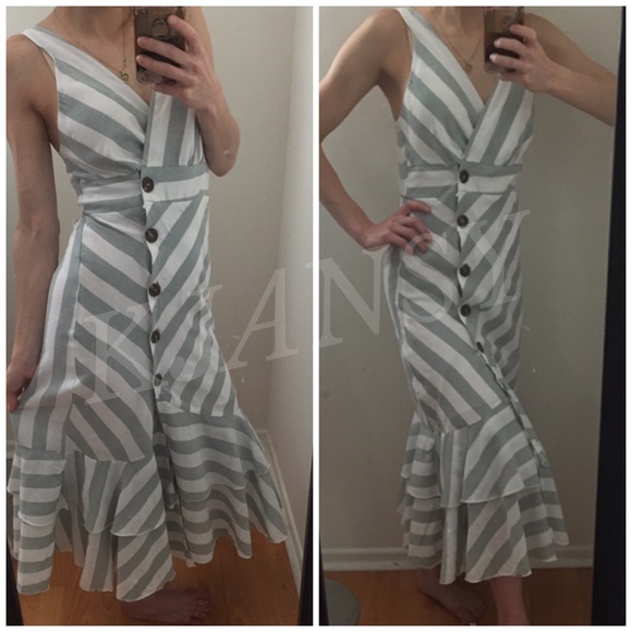 LAST ONE! COURTNEY Striped Dress - Picture 8 of 8